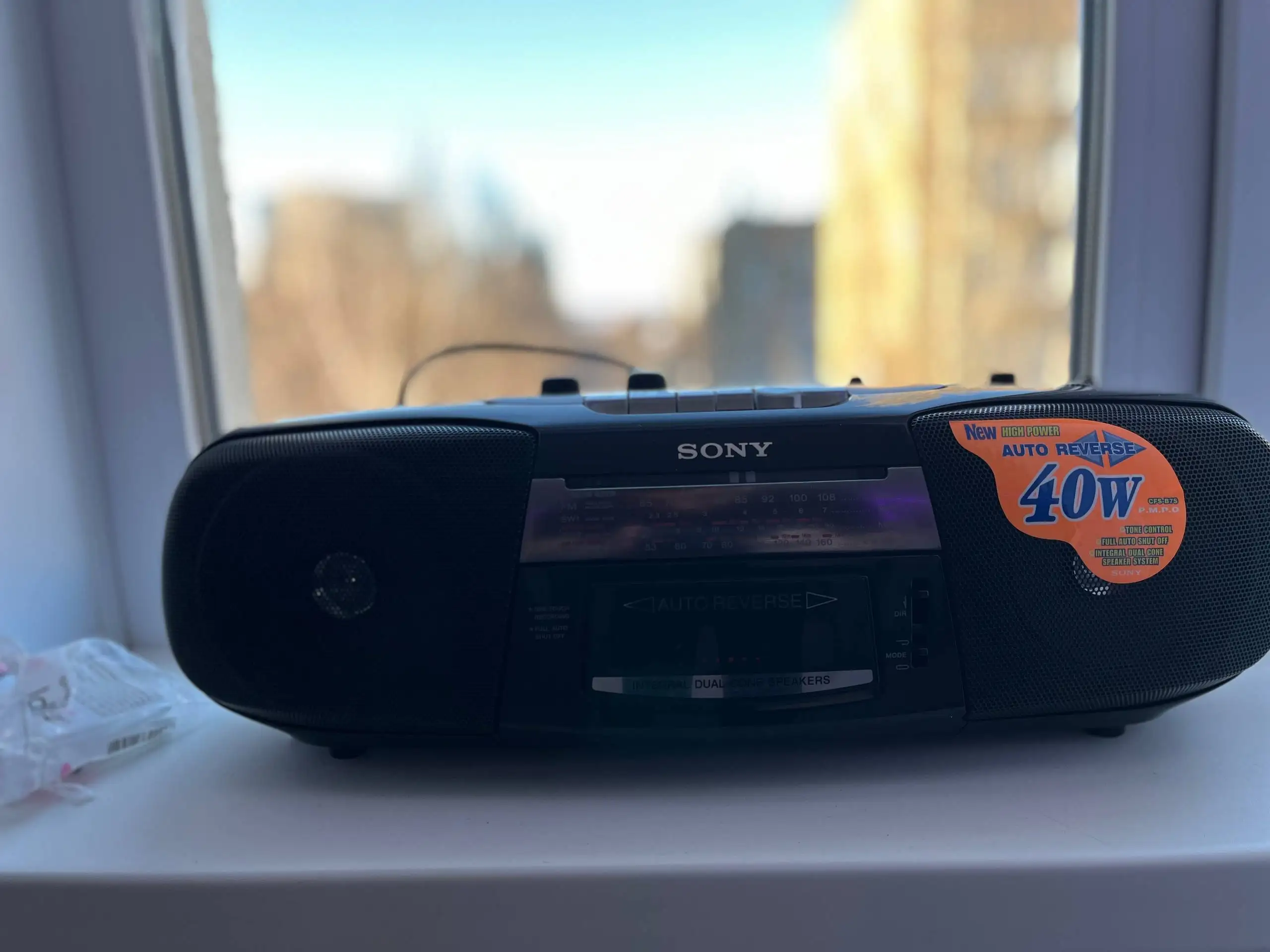 Винтажный магнитофон Sony CFS-B7S - Аудиотехника (Электроника) в Самара