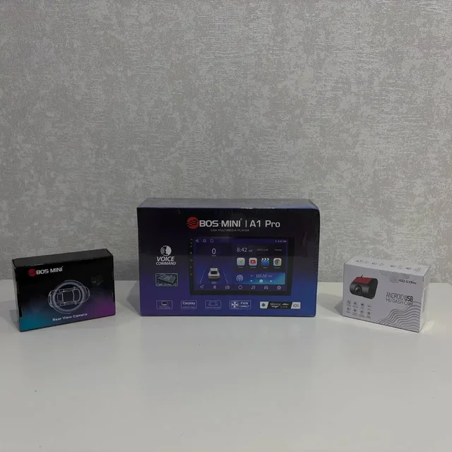 Андроид магнитола Bos-mini A1 Pro с аксессуарами - Акустика в Самара