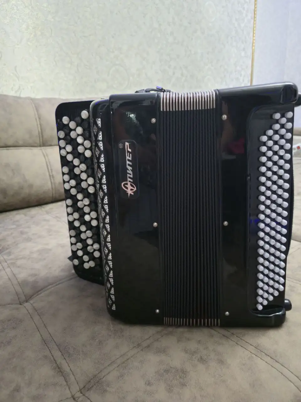 Продажа баяна "Юпитер" 2-х голосный выборный 2023 года - Музыкальные инструменты (Хобби и отдых) в Самара