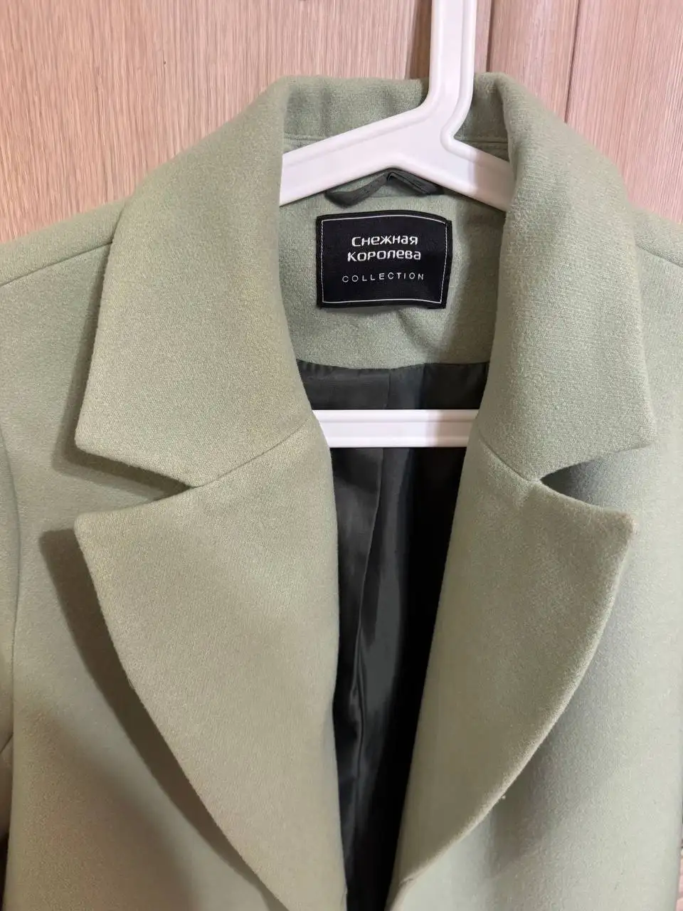 Пальто снежной королевы фисташкового цвета - Верхняя одежда (Одежда) в Самара