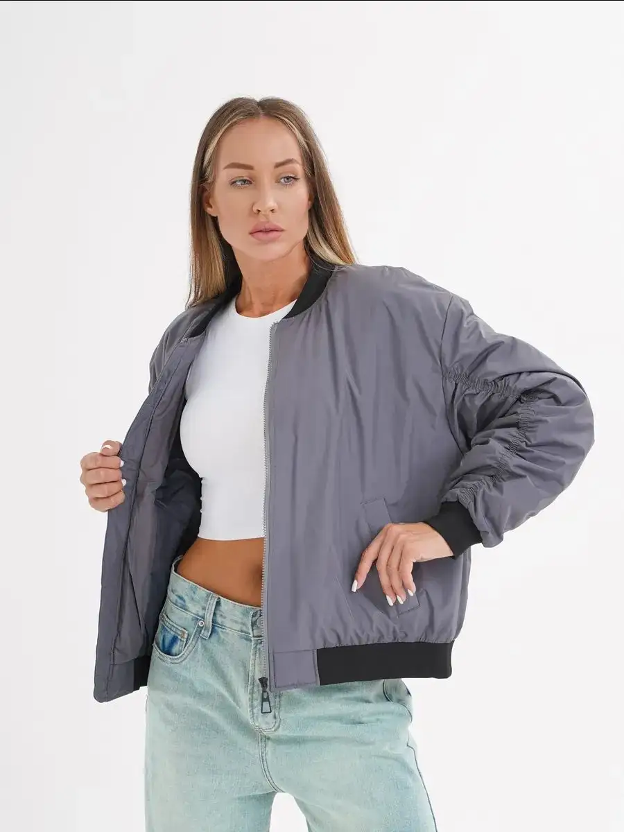 Бомбер 48 размера - Верхняя одежда (Одежда) в Самара