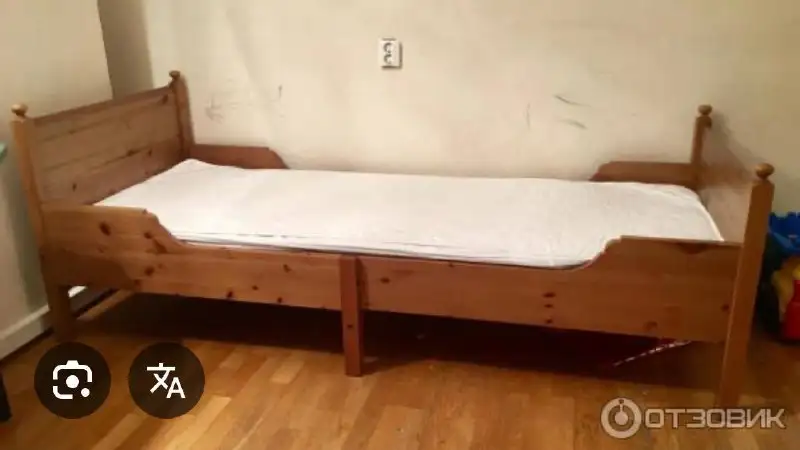 Продам детскую кровать IKEA с матрасом - Детская мебель (Товары для детей) в Отрадный