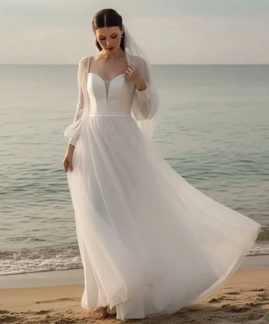 Свадебное платье молочного цвета размер 46-48 - частное объявление в Самара