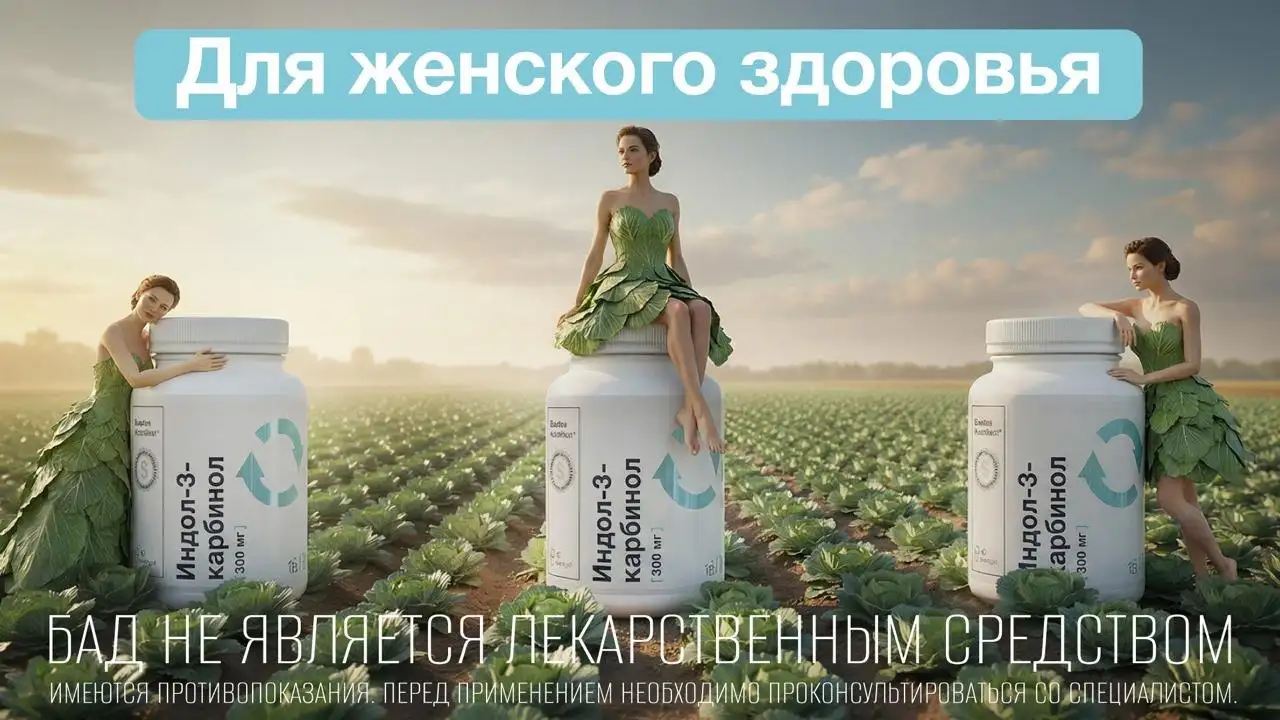 Индол-3-карбинол для гормонального баланса - БАДы/Витамины (Красота и здоровье) в Самара
