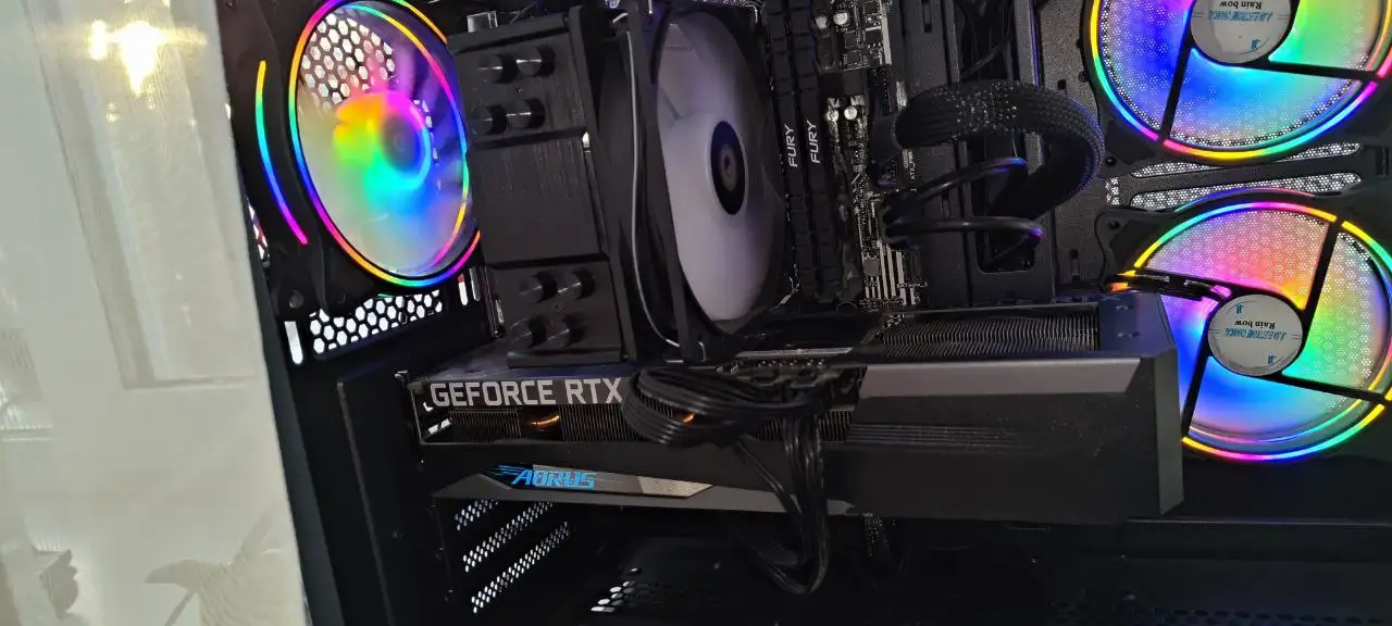 Полный сетап для игр, работы и учебы с RTX 3050 - Компьютеры и комплектующие (Электроника) в Самара