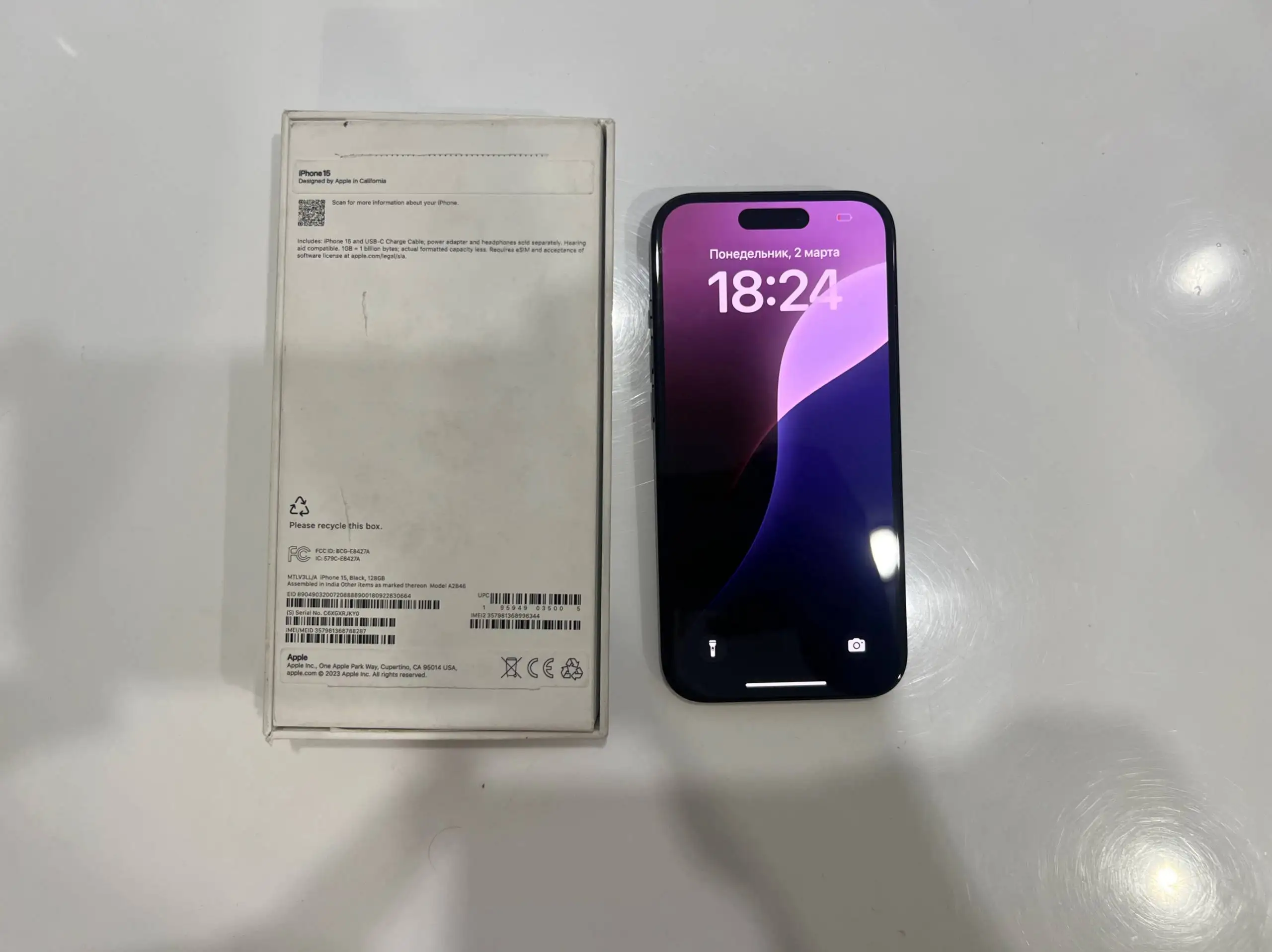 Айфон 15 256 гб новый с Америки - Смартфоны (Электроника) в Самара