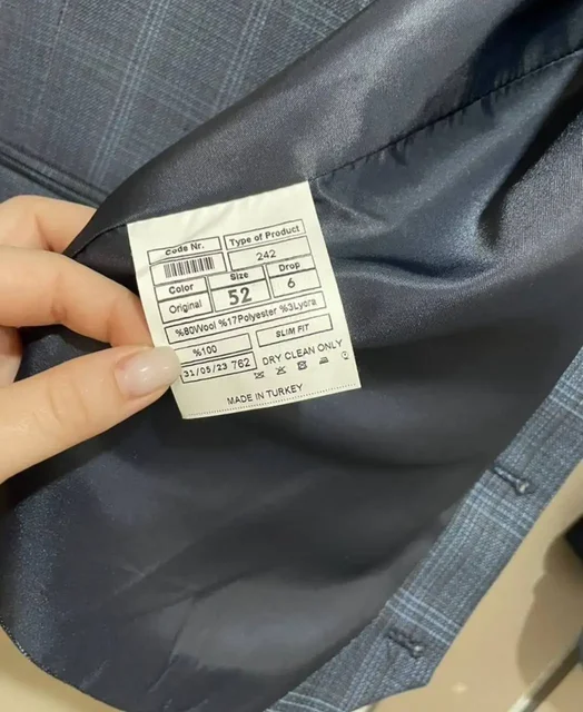 Костюм-тройка с бабочкой, размер 52 - Джинсы в Самара