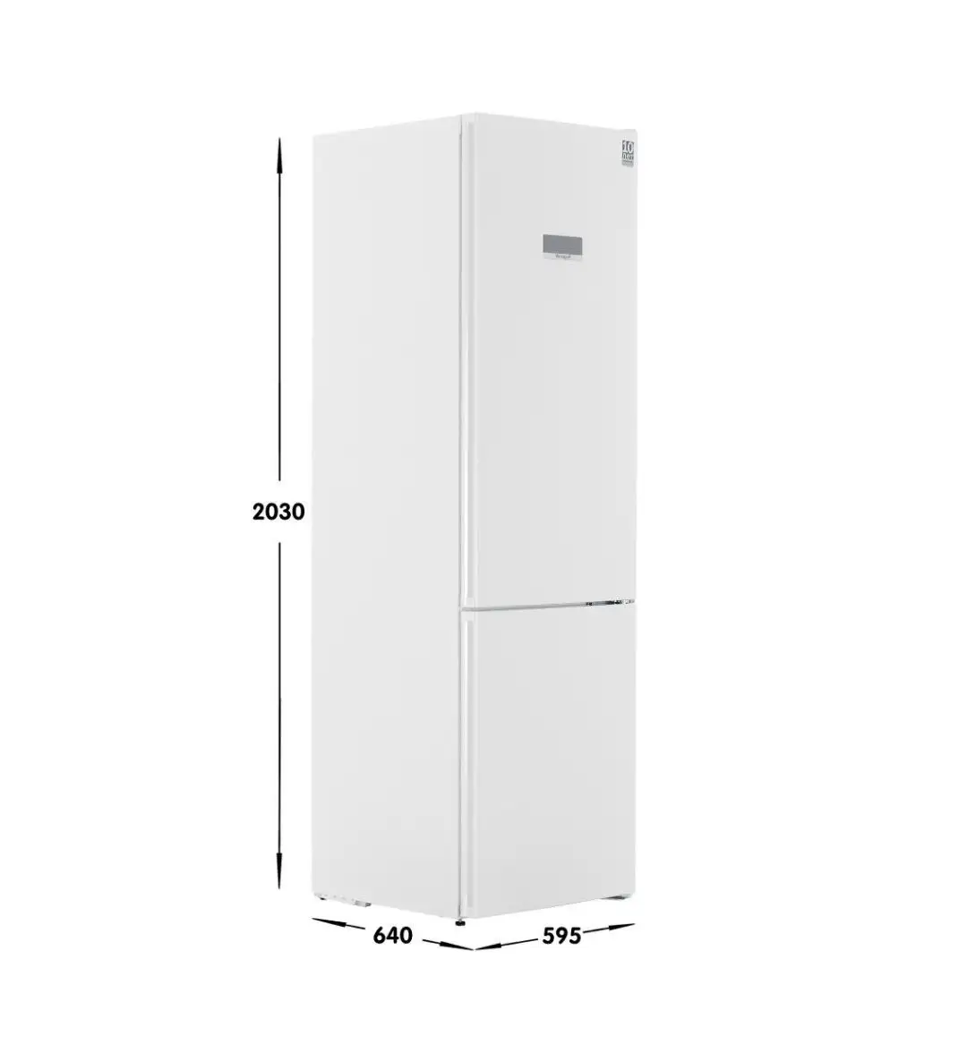 Холодильник Weissgauff белый 419 л No Frost инверторный - Холодильники (Барахолка) в Самара