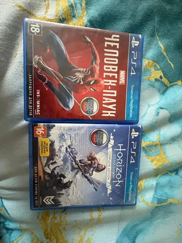 Игры PS4: Horizon Zero Dawn и Человек паук на русском - Видеоигры в Самара