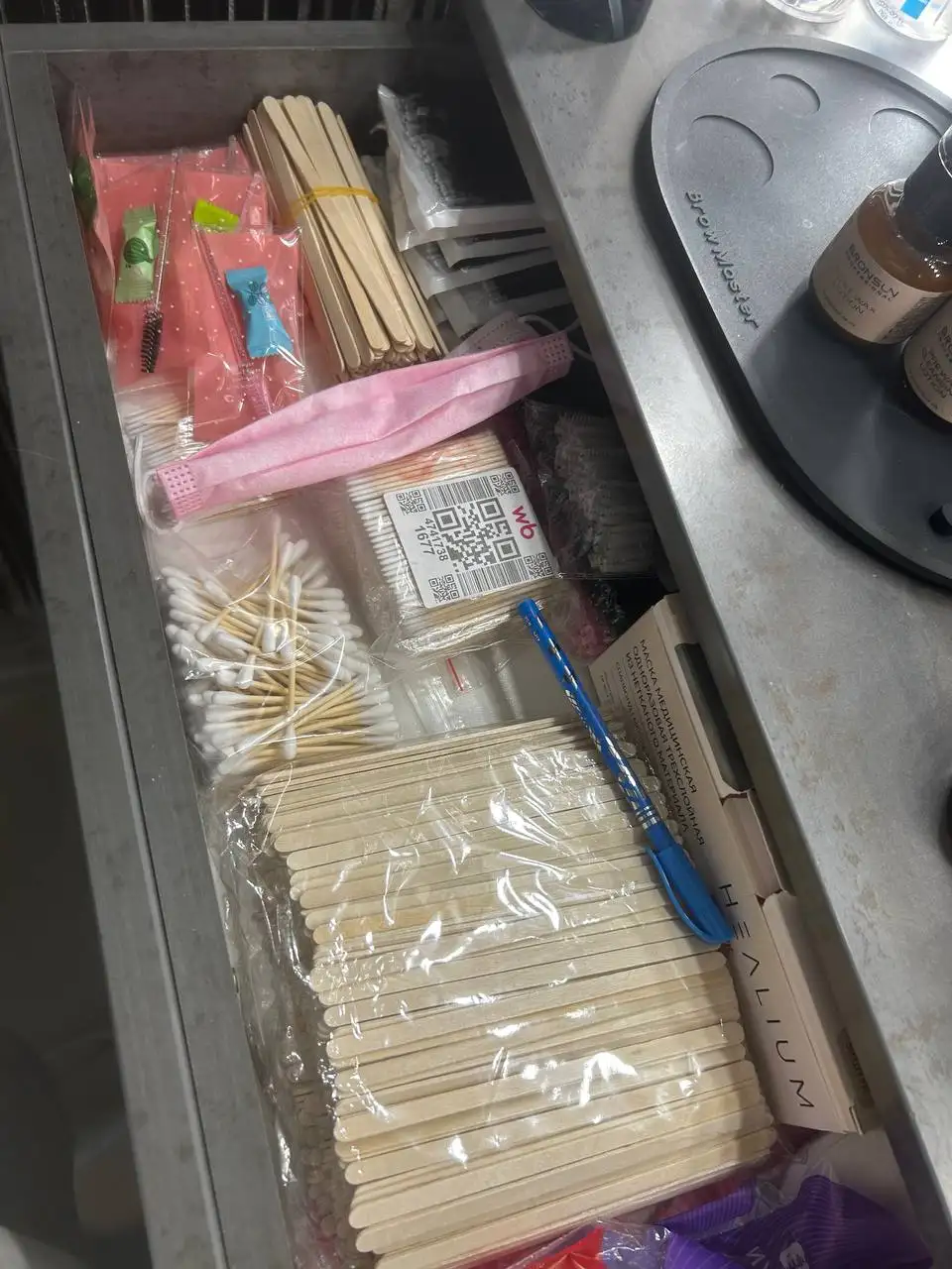 Набор косметических инструментов и материалов для бровей - Брови и ресницы (Красота и здоровье) в Самара