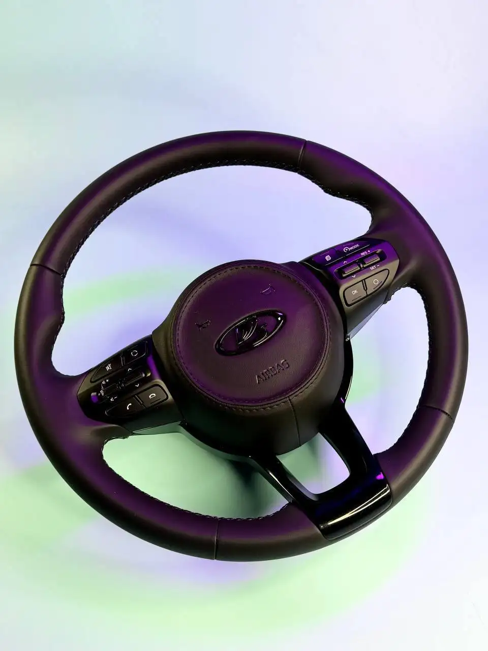 Новый руль Lada в стиле KIA с подушкой безопасности - Руль (Авто) в Самара