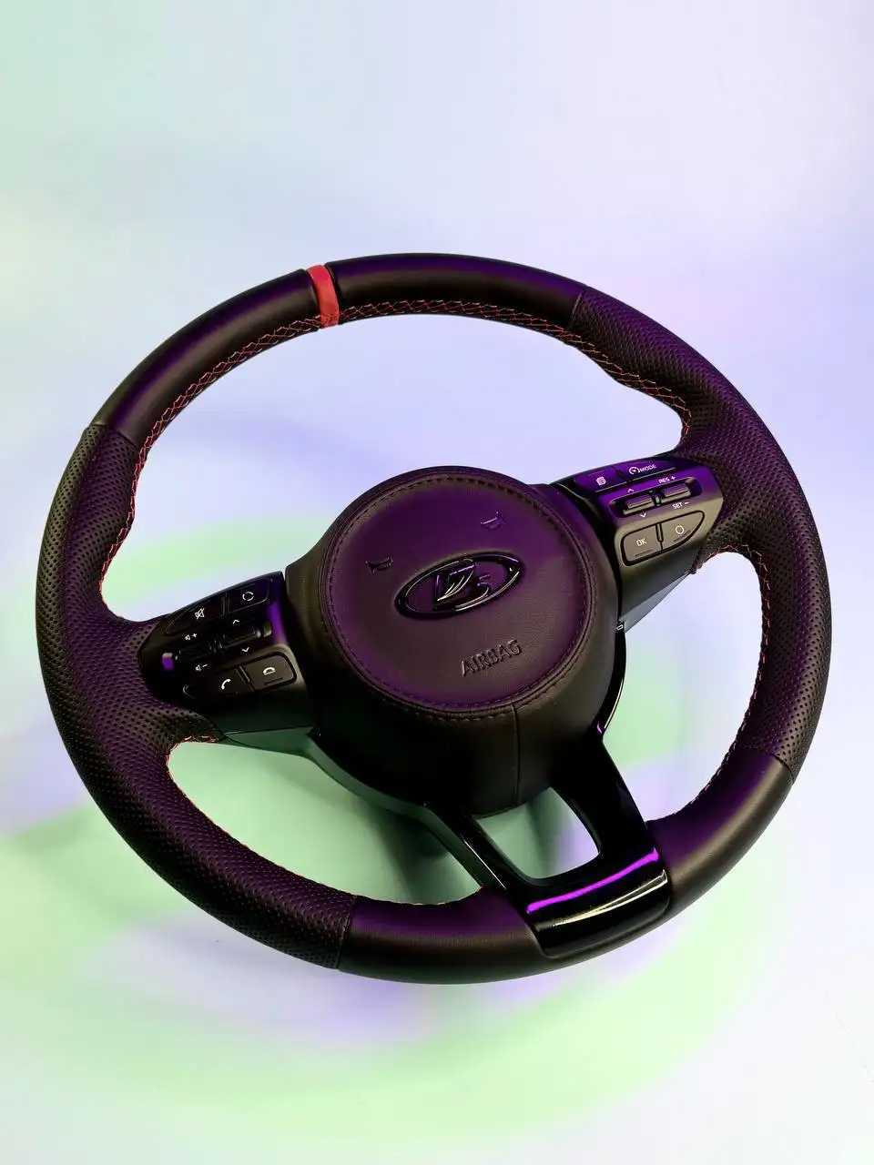 Новый руль Lada в стиле KIA с подушкой безопасности - Руль (Авто) в Самара