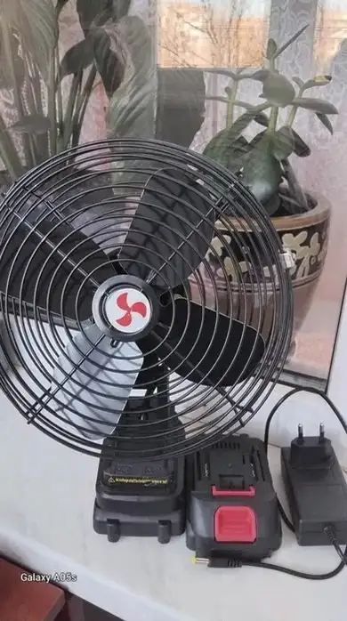 Беспроводной литиевый вентилятор с аккумулятором - Барахолка в Самара