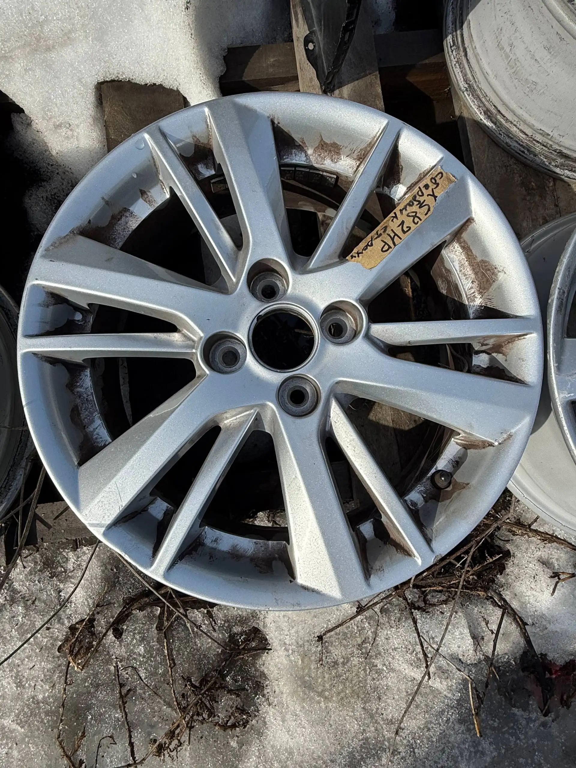 Литые диски R15 4x98 Granta FL б/у оригинал - Диски (Запчасти) в Усть-Кинельский