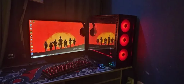 Игровой компьютер с монитором - Электроника в Самара