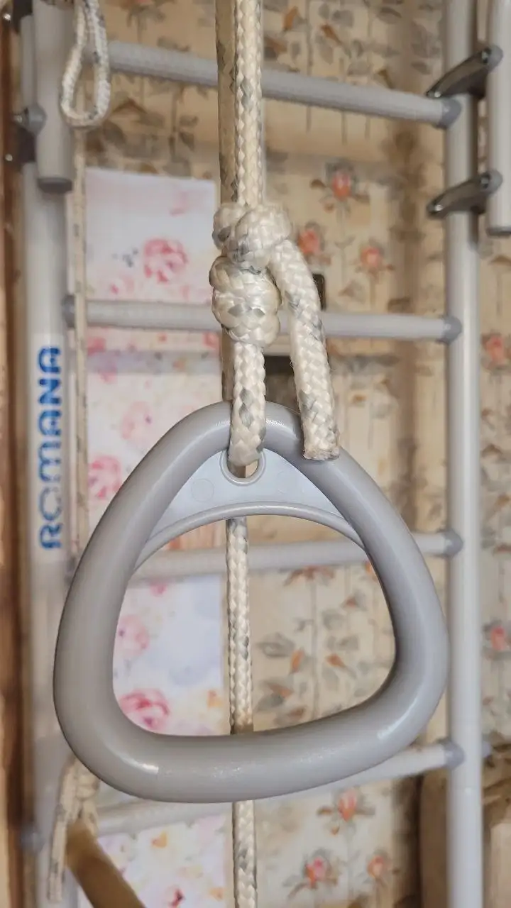 Детский спортивный комплекс с турником, кольцами, трапецией и канатом - Спортивные комплексы (Товары для детей) в Самара