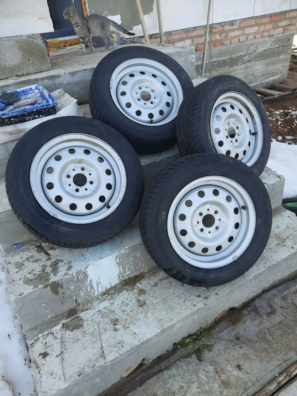 Комплект летних колес R14 KAMA 175/65 - Шины и диски (Авто) в Кинель