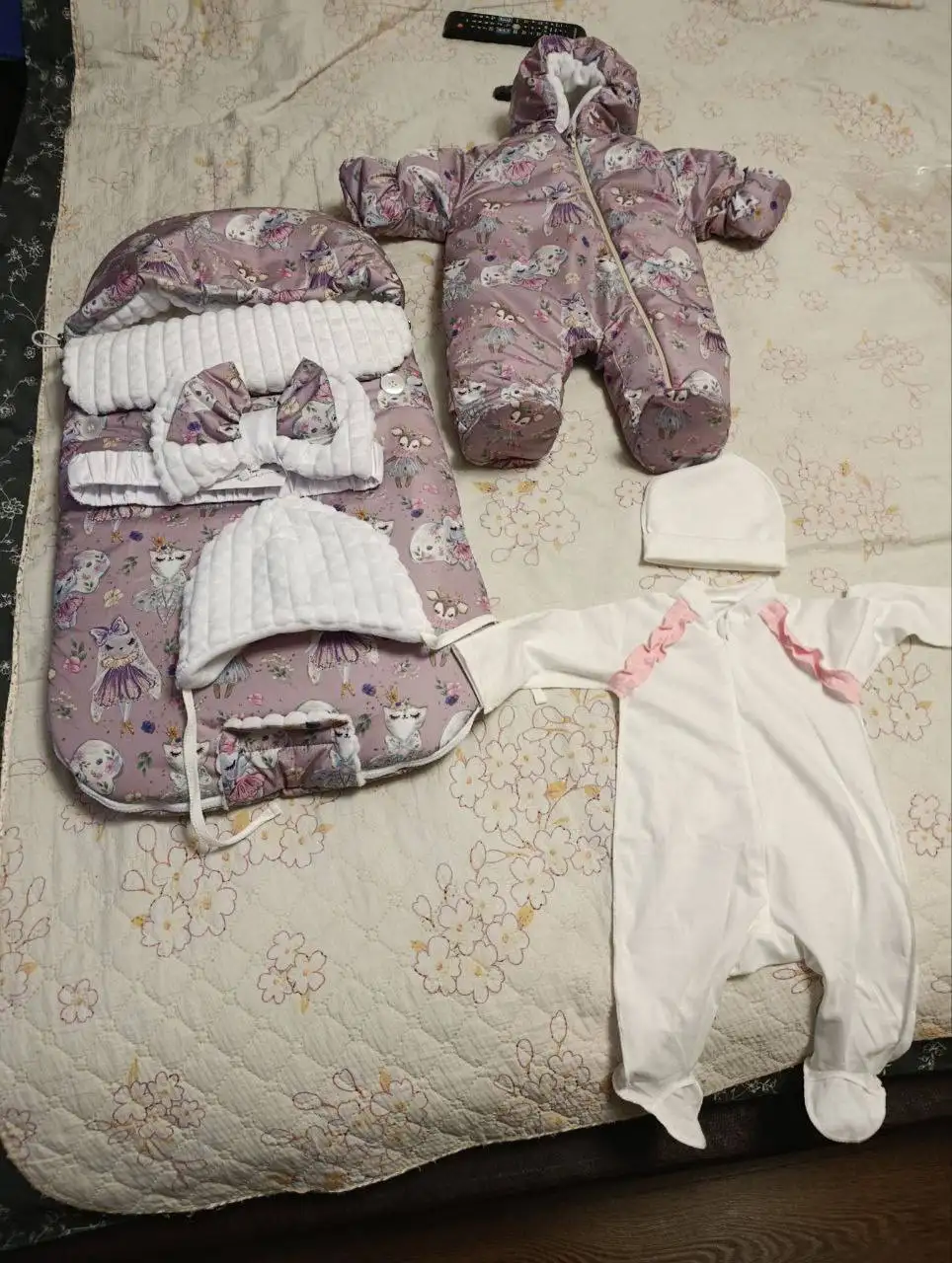Зимний комплект для новорожденного размер 56–68 - Одежда для новорожденных (Товары для детей) в Самара
