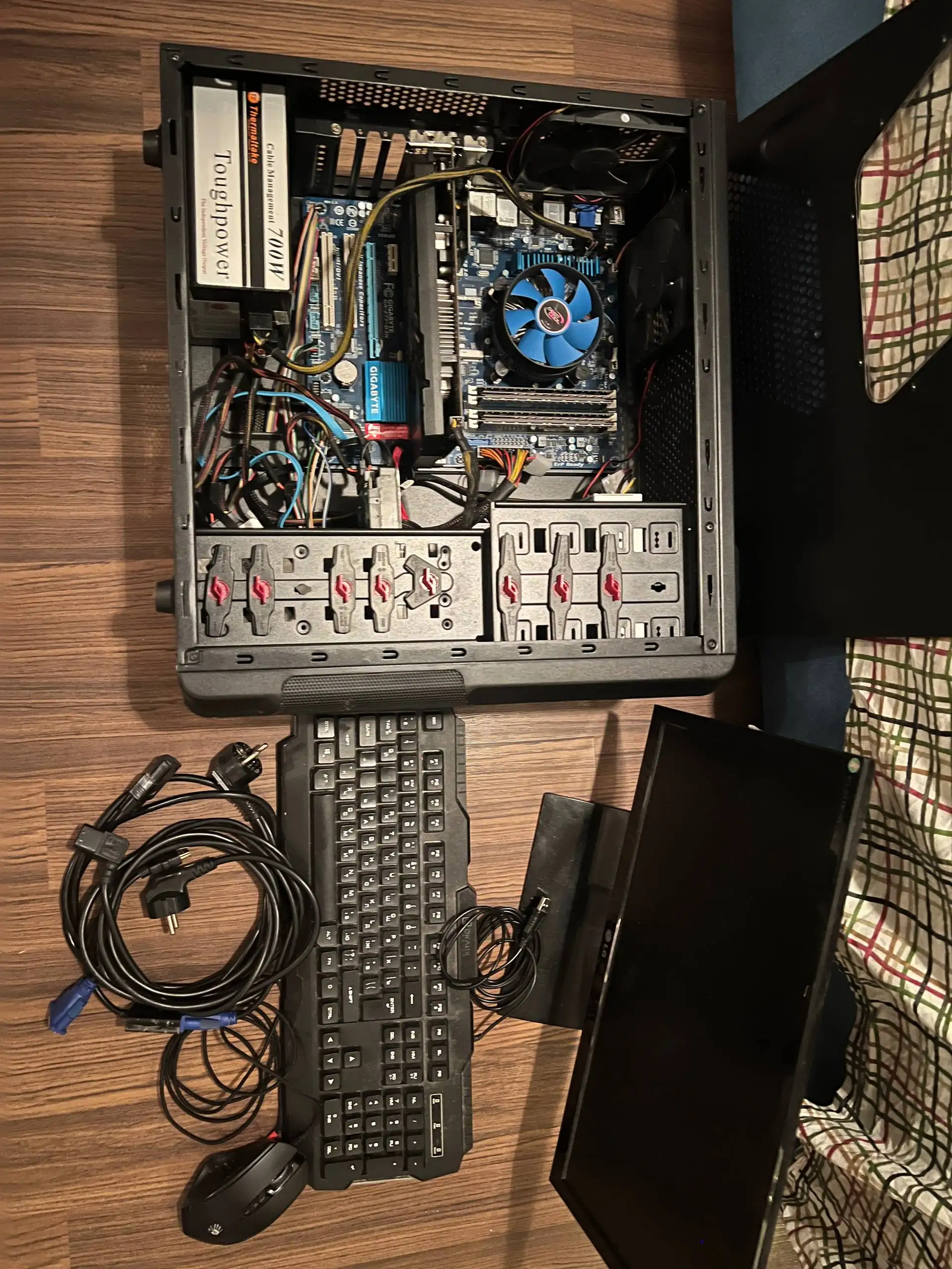 Компьютер в сборе: материнская плата Gigabyte GA-Z77-DEH, процессор Intel i5 2500K, видеокарта GeForce 1060 3GB - Компьютеры (Электроника) в Самара