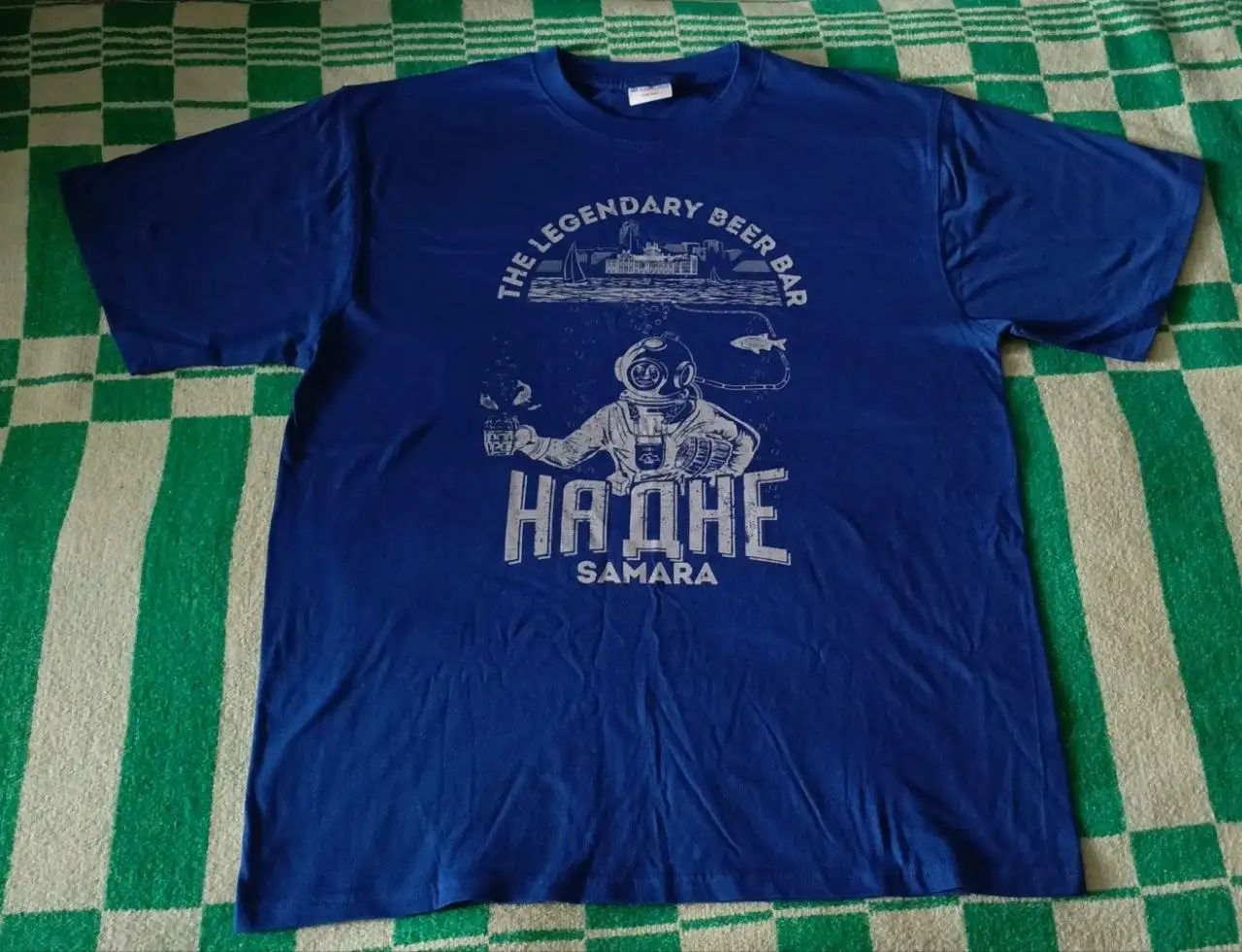 Футболка бара 'На дне' - Футболки (Одежда) в Самара
