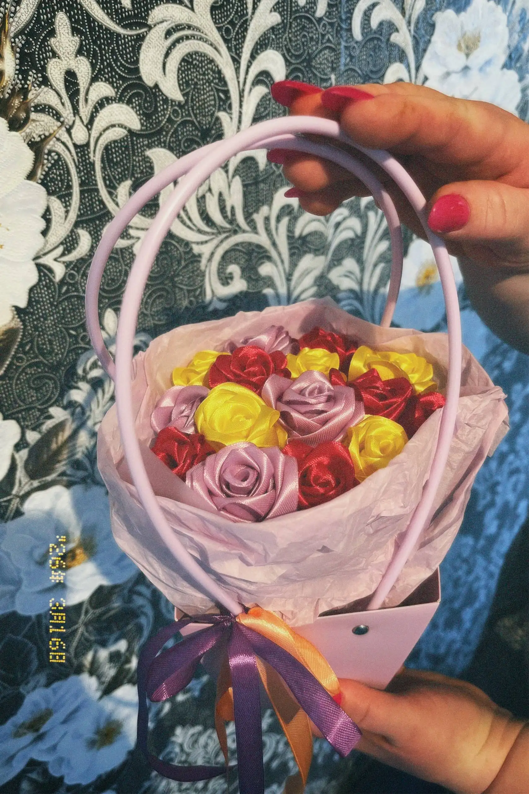 Продажа букетов из атласной ленты - Рукоделие (Барахолка) в Самара