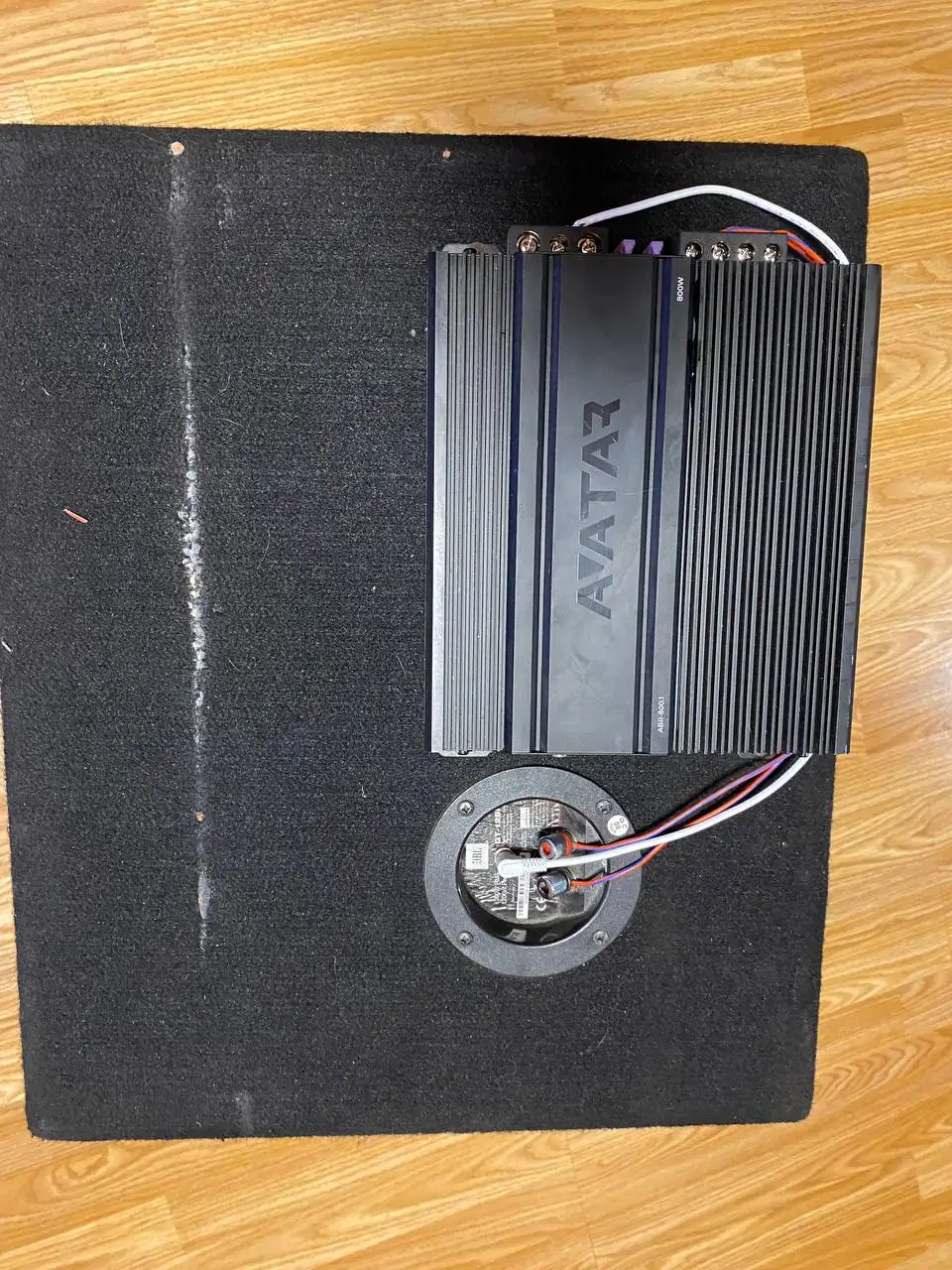 Продажа сабвуфера JBL GT-128P и моноблока AVATAR ABR-400.4 - Аудиотехника (Электроника) в Самара