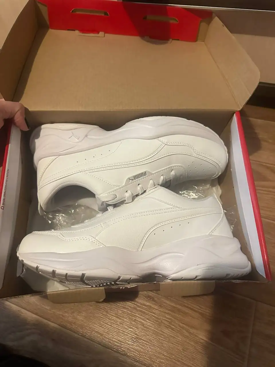 Новые белые кроссовки PUMA из натуральной кожи - Обувь (Одежда) в Самара