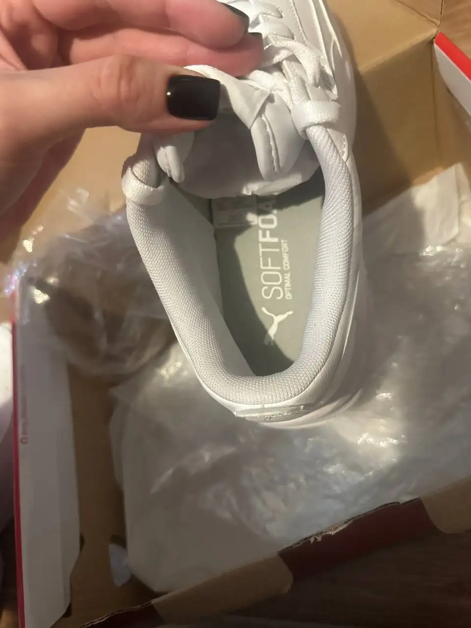 Новые белые кроссовки PUMA из натуральной кожи - Обувь (Одежда) в Самара