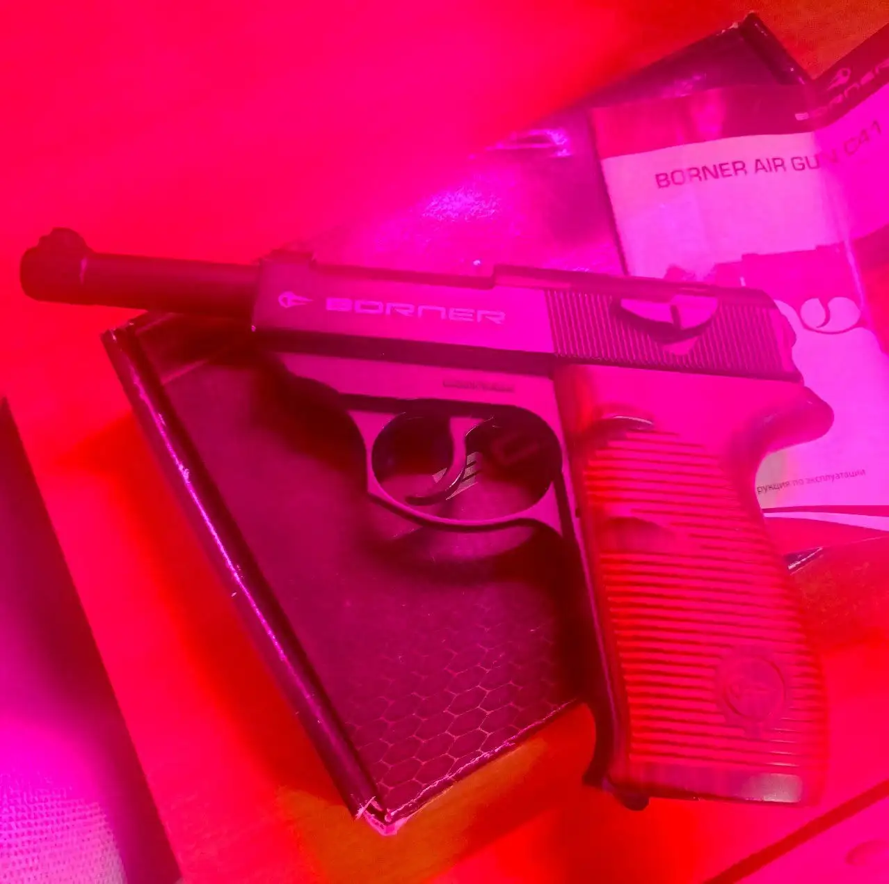 Пневматический пистолет Borner c41 - Пневматическое оружие (Хобби и отдых) в Самара