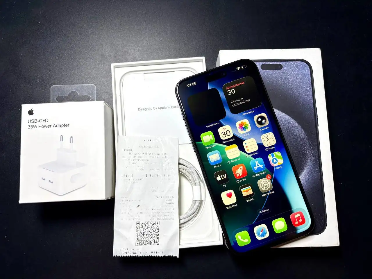 iPhone 15 Pro Max в отличном состоянии - Смартфоны (Электроника) в Самара