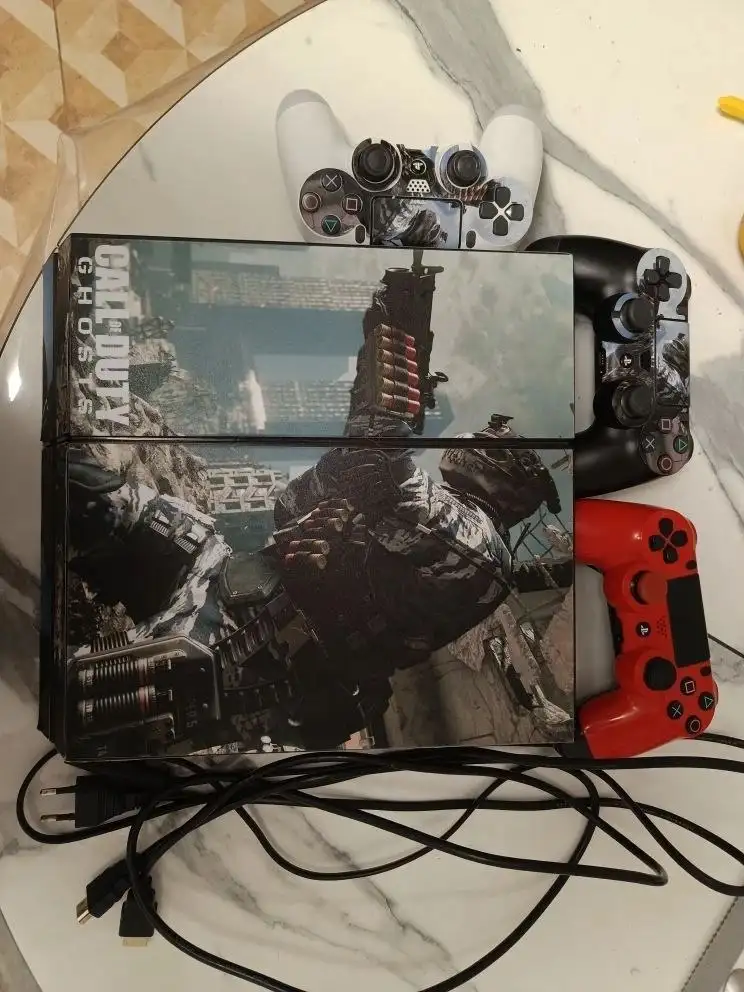 Продажа PlayStation 4 FAT с играми и джойстиками - Игровые приставки (Электроника) в Самара