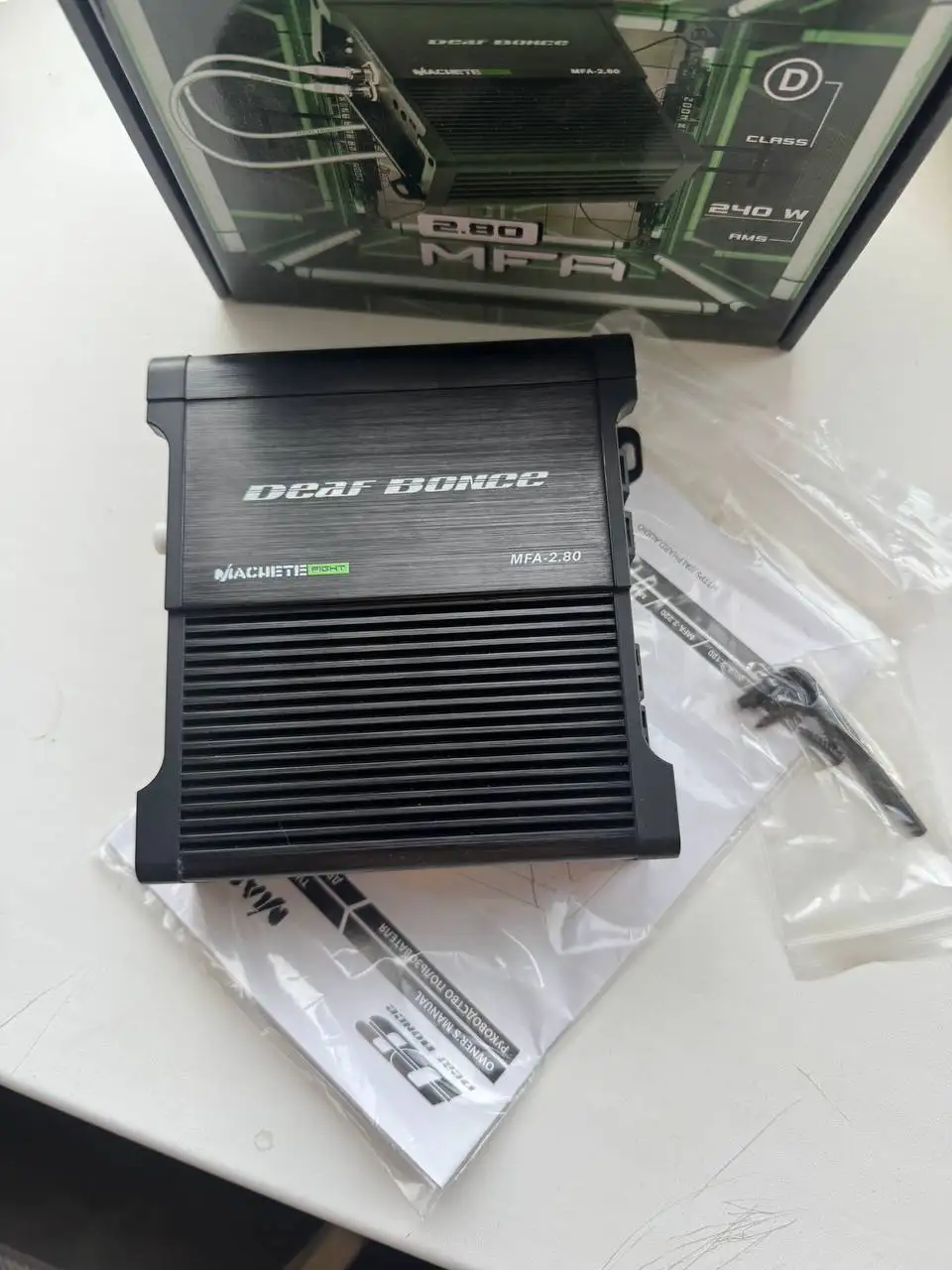 Усилитель MFA2.80 в отличном состоянии - Аудиотехника (Электроника) в Самара