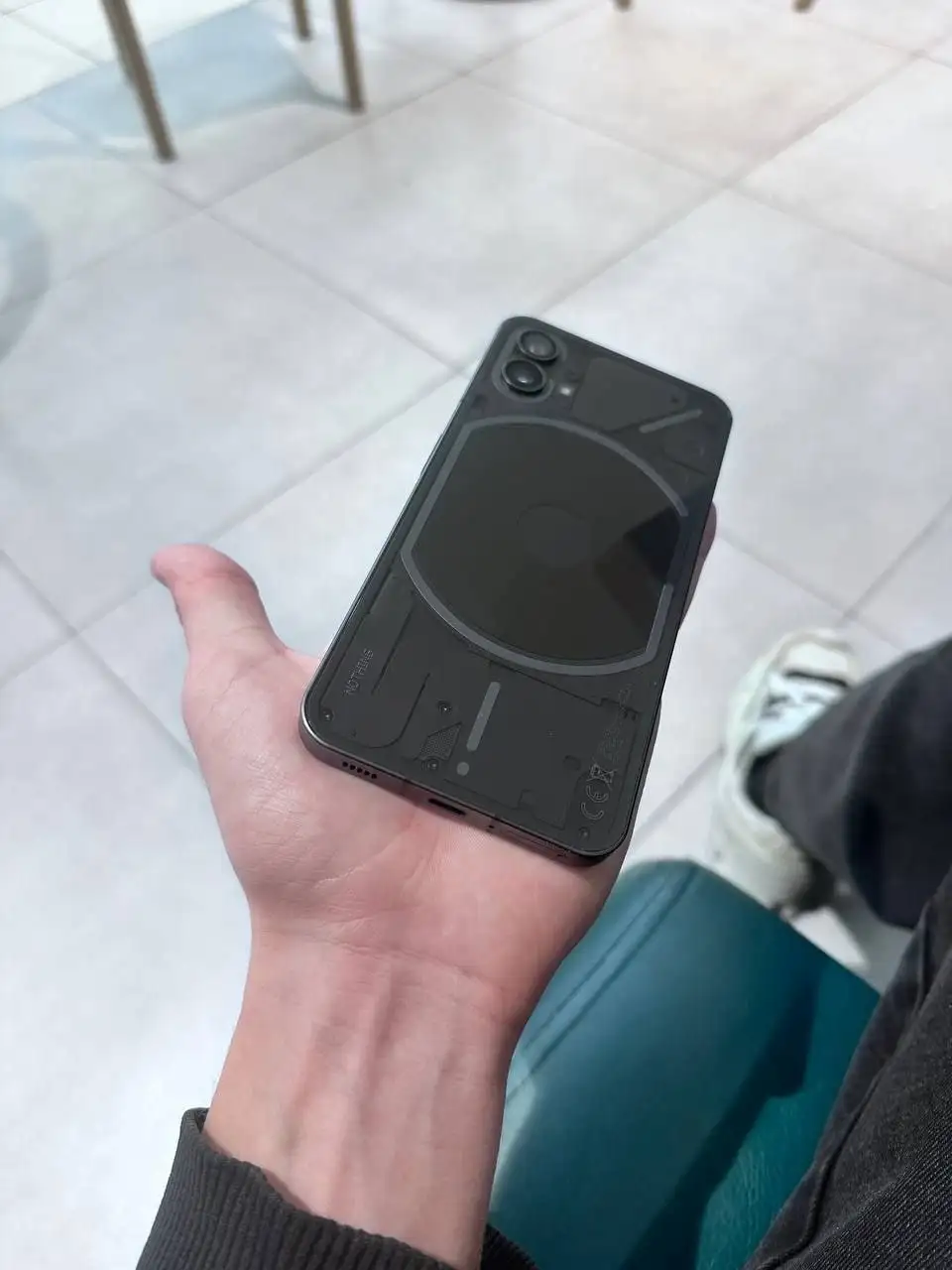 NOTHING PHONE 1 с треснутой защиткой - Смартфоны (Электроника) в Самара