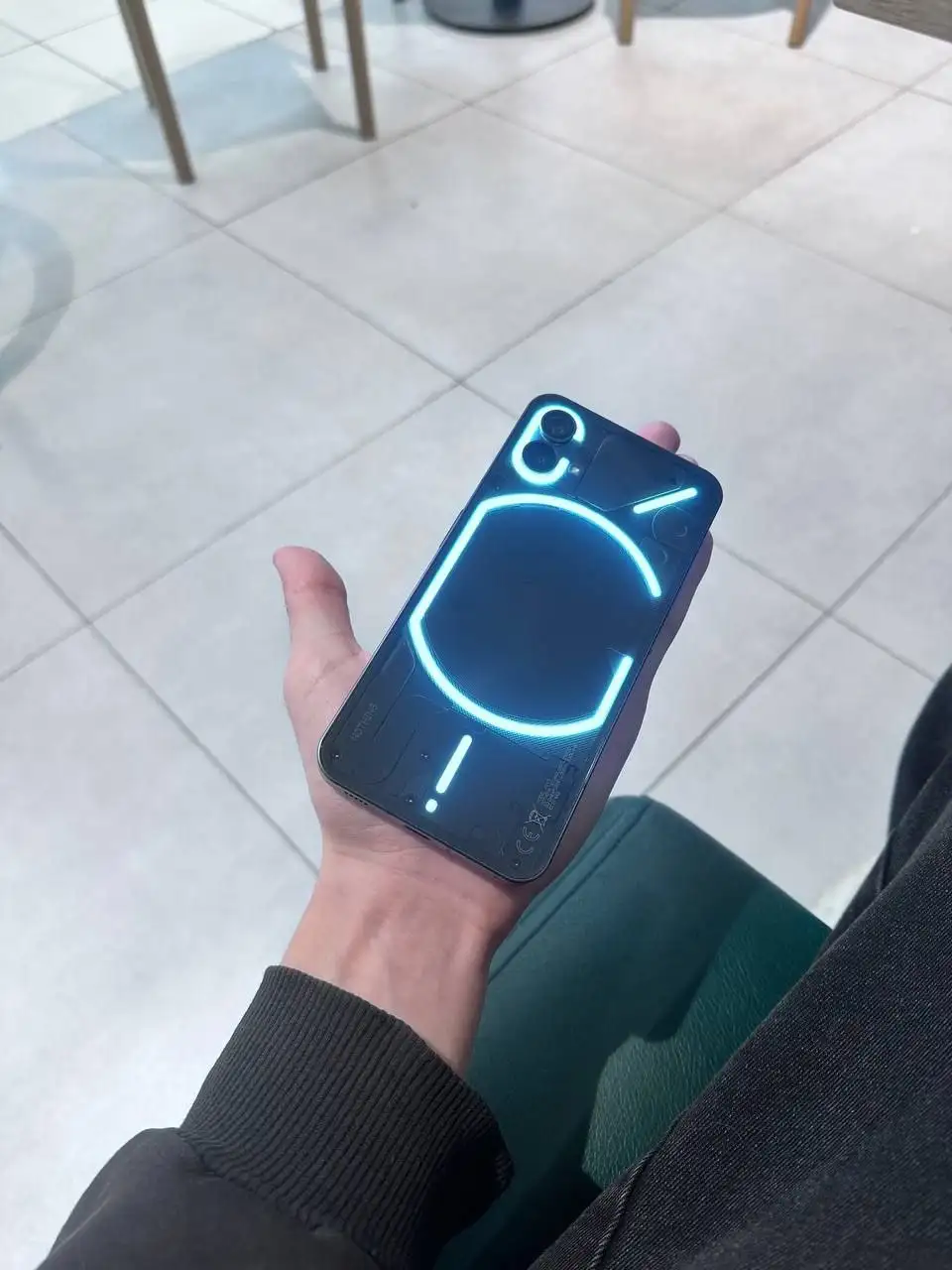 NOTHING PHONE 1 с треснутой защиткой - Смартфоны (Электроника) в Самара