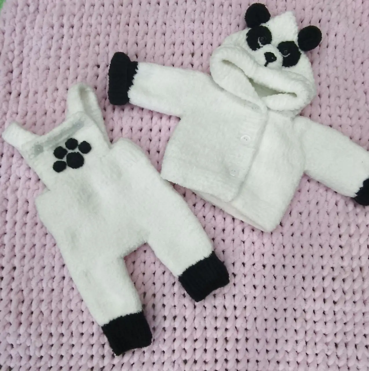 Мягкий плюшевый костюмчик для малыша 0-2 мес - Детская одежда (Товары для детей) в Самара