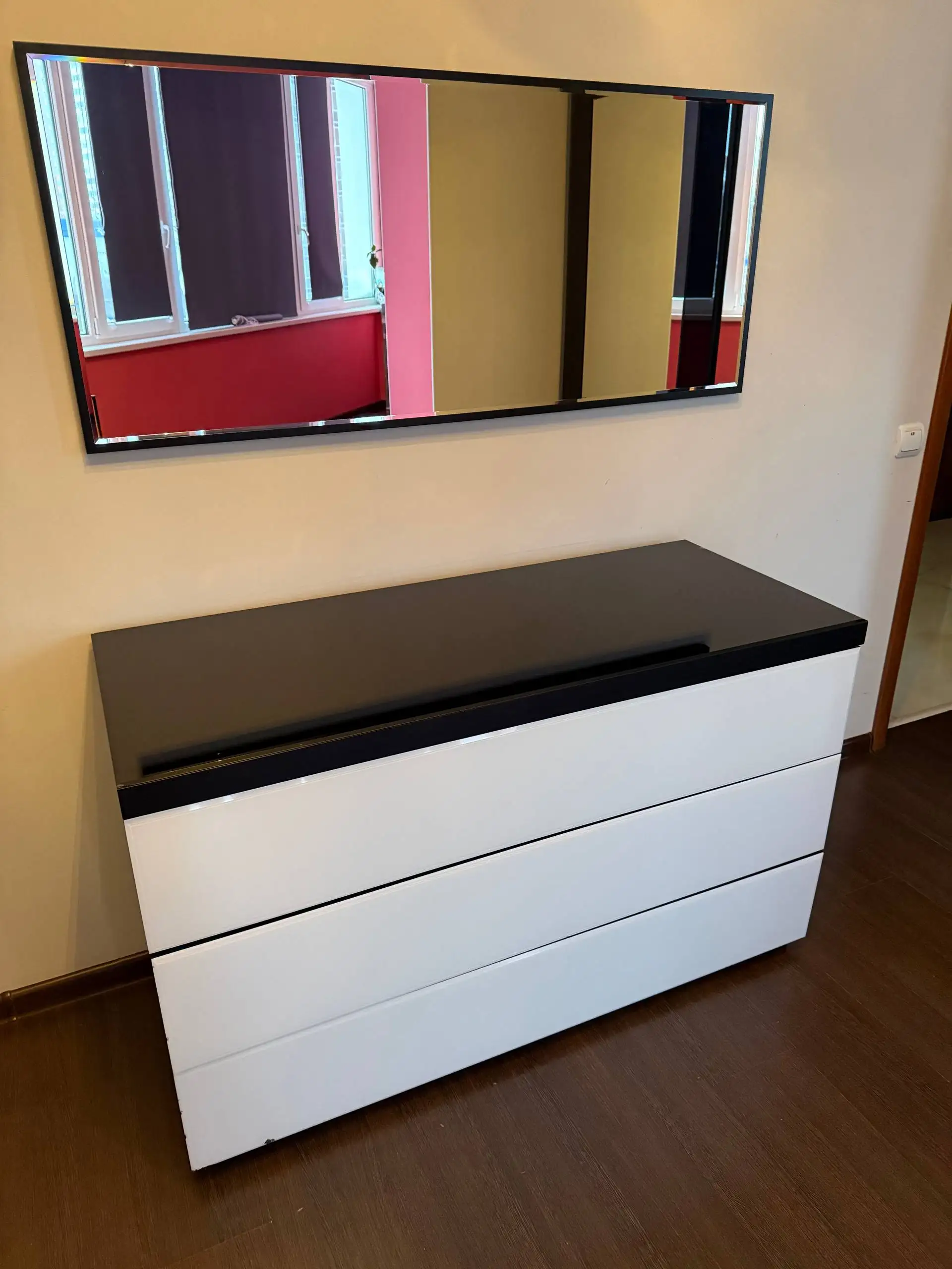 Продажа полного комплекта мебели: кровать с матрасом, шкаф, комод, зеркало - Мебель (Барахолка) в Самара