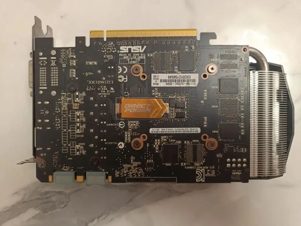 Видеокарта ASUS GTX 760 2GB DirectCU II OC для игр - Видеокарты (Электроника) в Самара