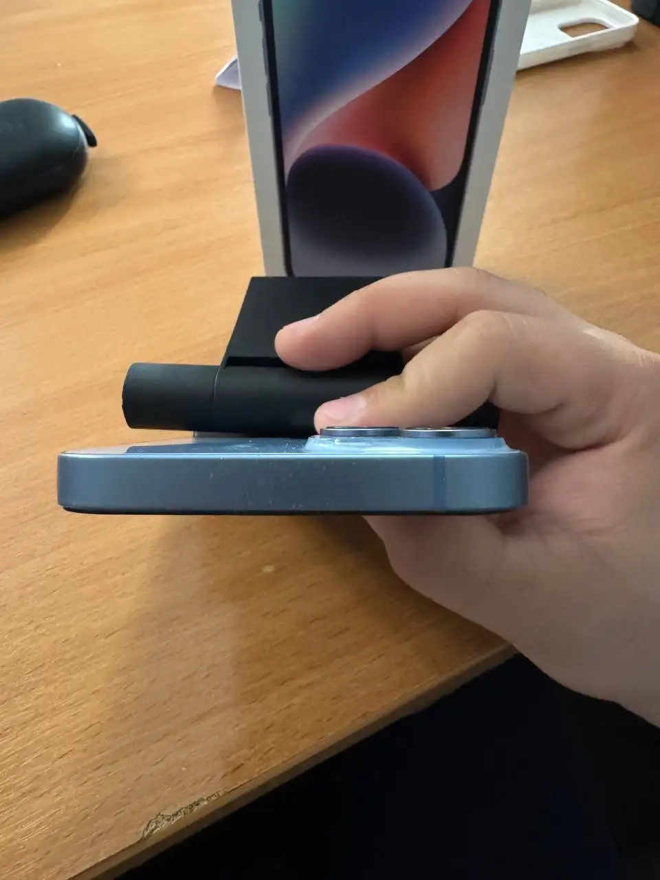 iPhone 14 128GB голубой - Мобильные телефоны и аксессуары (Электроника) в Самара