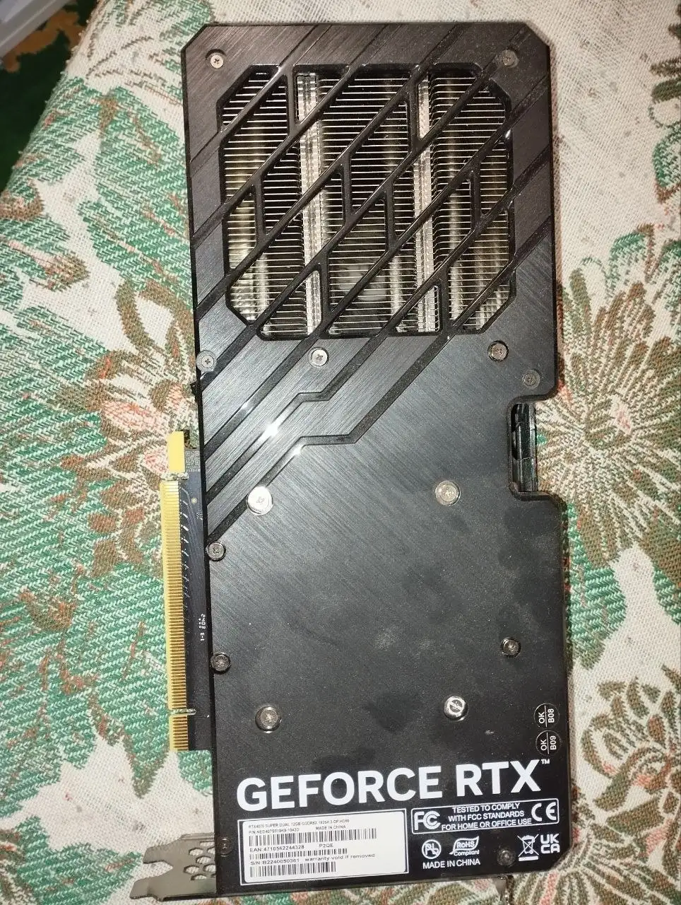 Продаю видеокарту RTX Palit 4070 super dual - Комплектующие (Электроника) в Самара