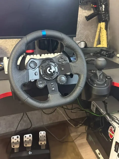 Игровой руль Logitech G923 с КПП - Электроника в Самара