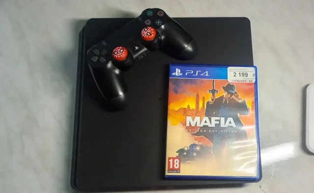 Игровая приставка PlayStation 4 Slim в комплекте с игрой - Электроника в Самара