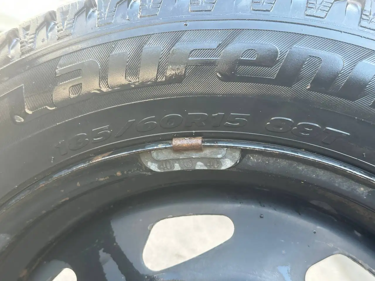 185/60R15 2018 года - Шины и диски (Авто) в Самара