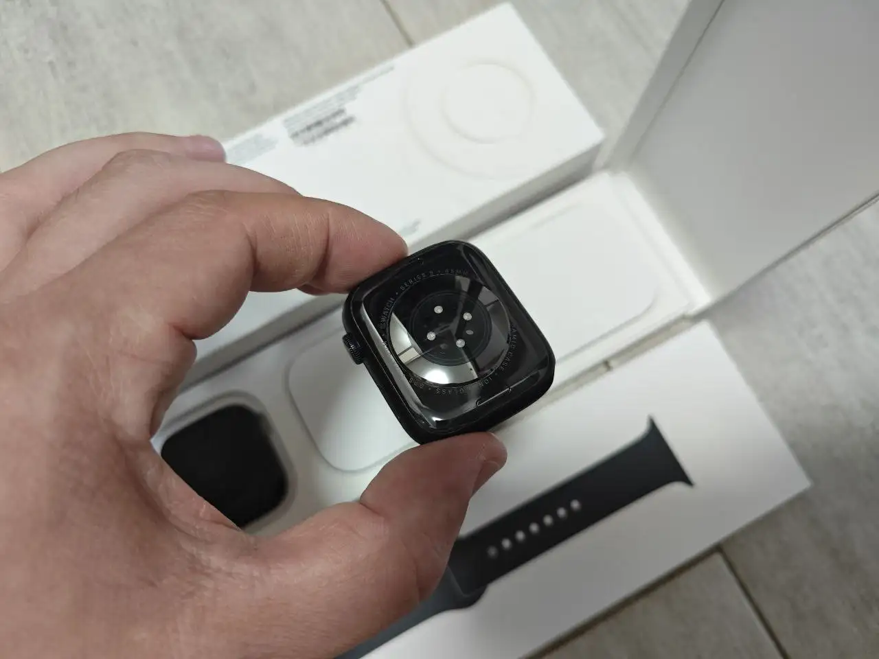 Apple Watch Series 9 45mm midnight темно-синие - Умные часы (Электроника) в Самара