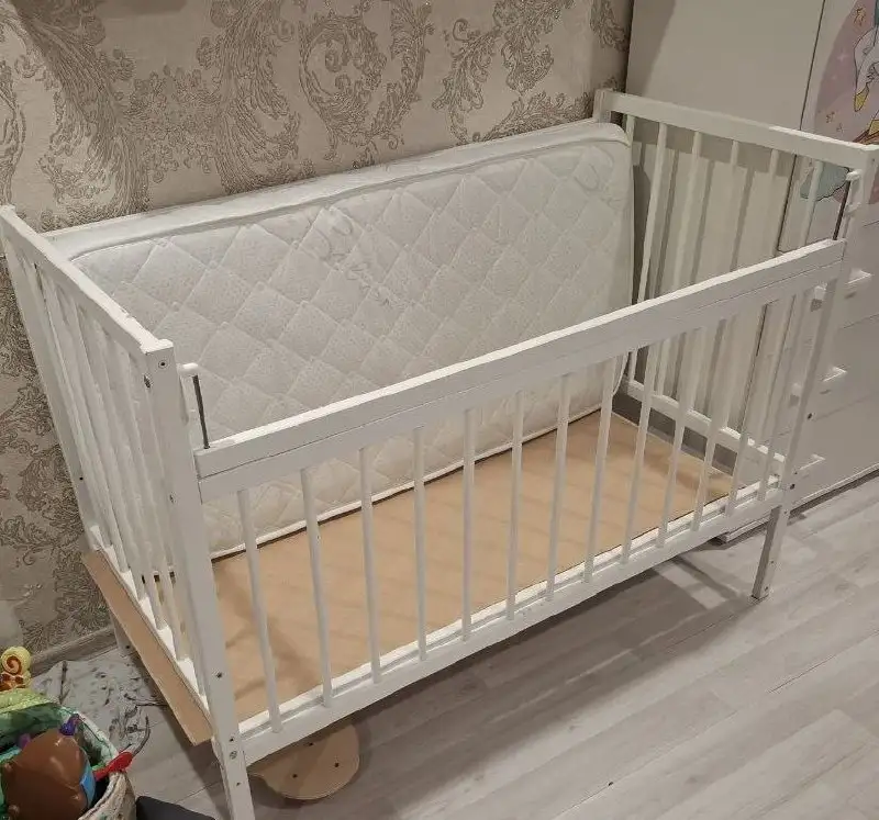 Детская кроватка 120×60 с матрасом - Кроватки (Товары для детей) в Самара