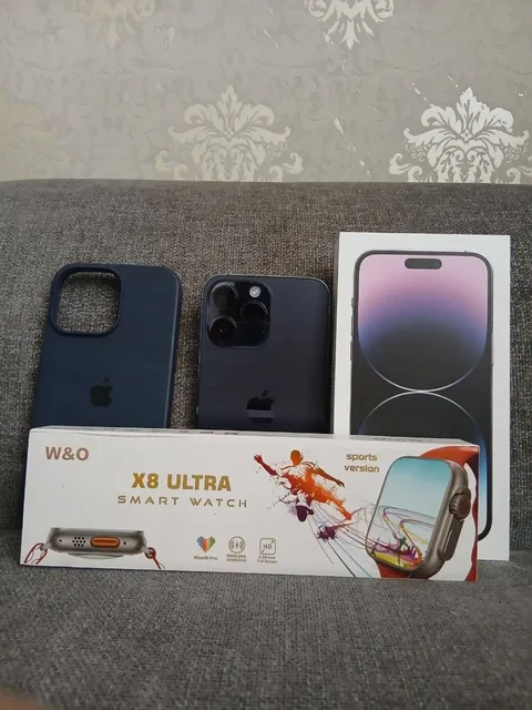 Реплика Apple Watch Ultra и iPhone в идеальном состоянии - Ноутбуки в Самара