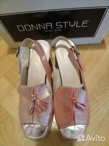 Туфли Donna Style 38 размера, розовые - Одежда в Самара