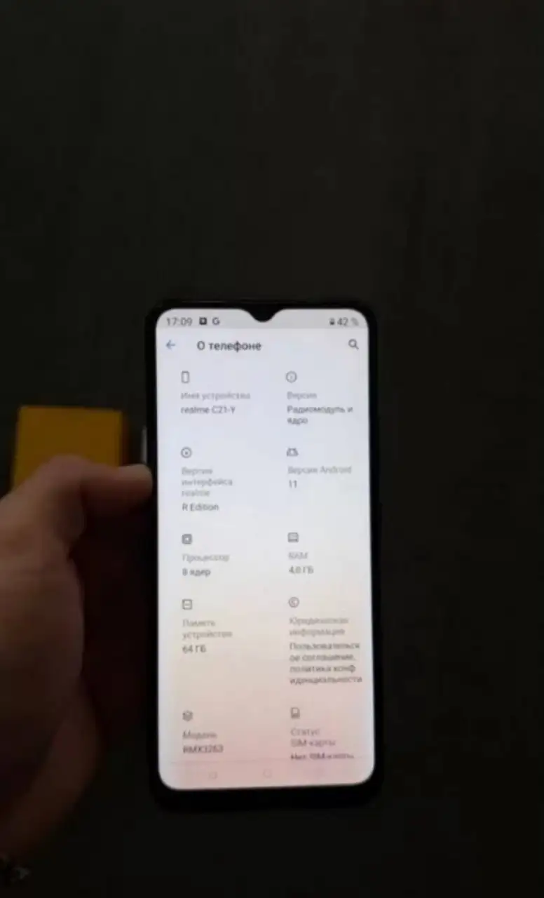 Продам телефон Realme C21-Y - Мобильные телефоны (Электроника) в Самара
