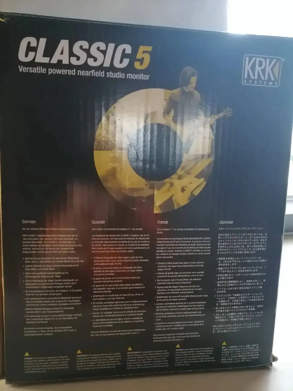Студийные мониторы KRK Classic 5 - Аудиотехника (Электроника) в Самара