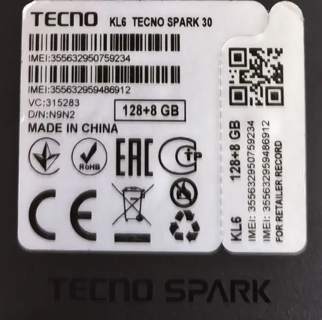 Продам Tecno Spark 30 128/GB - Электроника в Самара