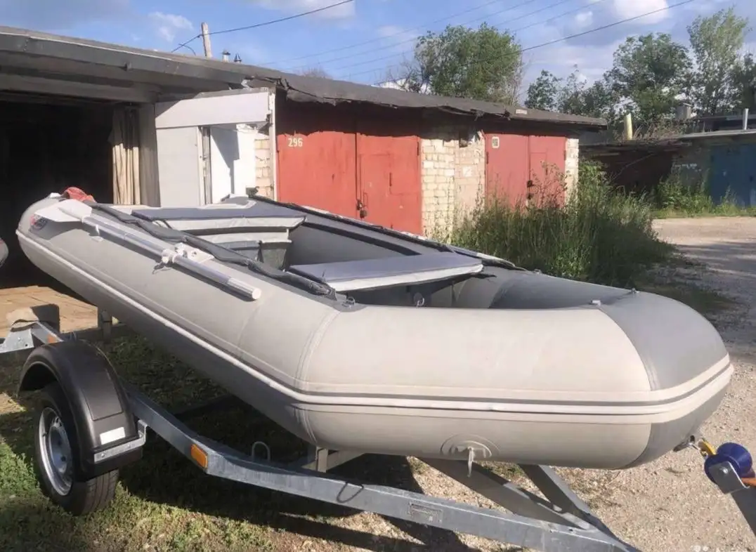 Продам моторную лодку Badger 340 с мотором Tarpon 9.9 - Лодки и моторы (Хобби и отдых) в Самара
